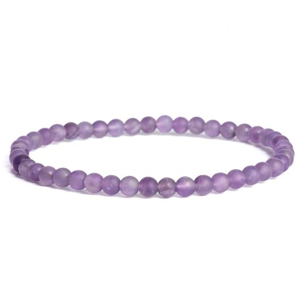 N�ramok ametyst 4mm matn�
