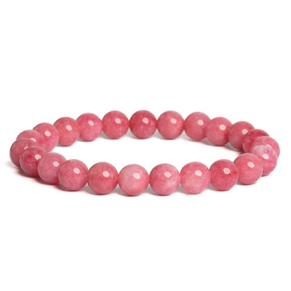 N�ramok jadeit 8mm tmavoru�ov�