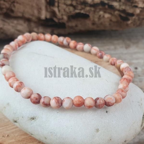Nramok jaspis netstone 4mm matn