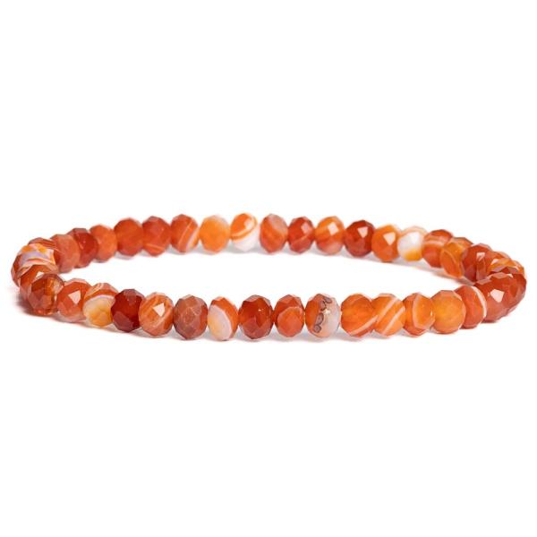 N�ramok sardonyx 4x6mm br�sen� rondelky