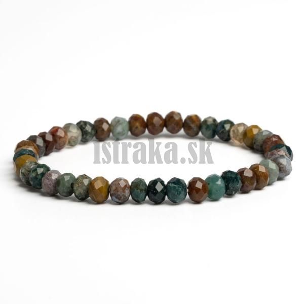 Nramok acht ocensky 4x6mm brsen rondelky