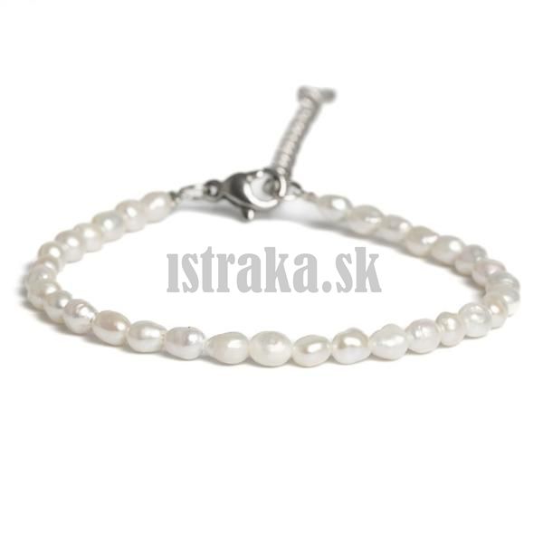Nramok z rienych perl 4x5mm
