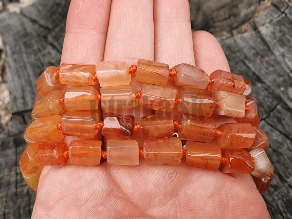 botswana_agate_koralky_beads_oranzove