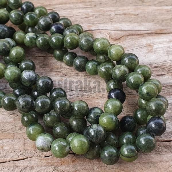 koralky-mineral-jadeit-zelene-leskle-taiwan-hladke-olivove-8mm-na-naramok
