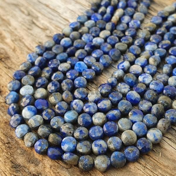 Lapis lazuli korlky 4mm peniatek polnra