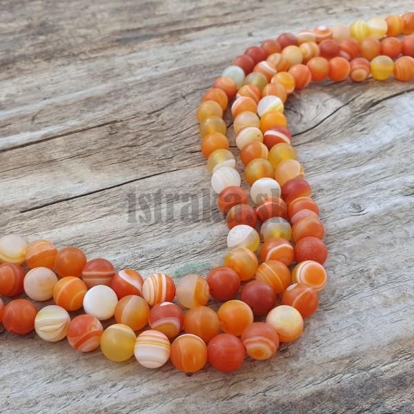 koralky-achat-krajkovy-oranzov-matne-hladke-8mm-na-vyrobu-sperkov