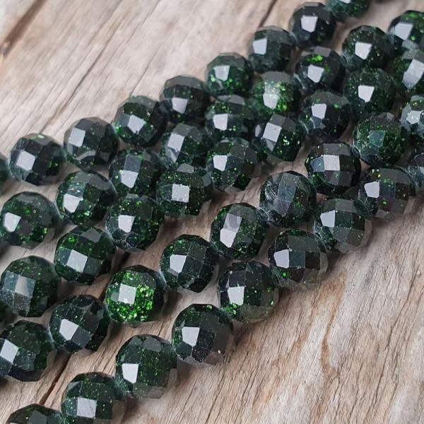 Pieskovec zelen korlky 6mm brsen polnra