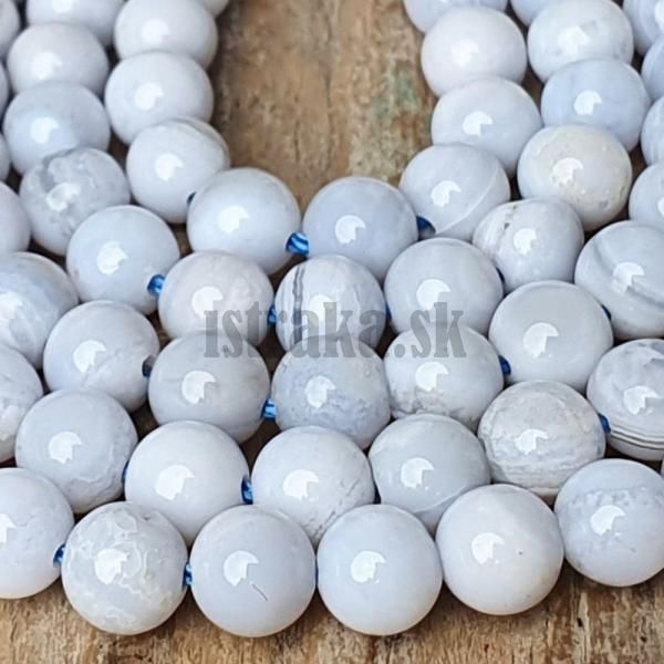 Chalcedn korlky 4mm nra