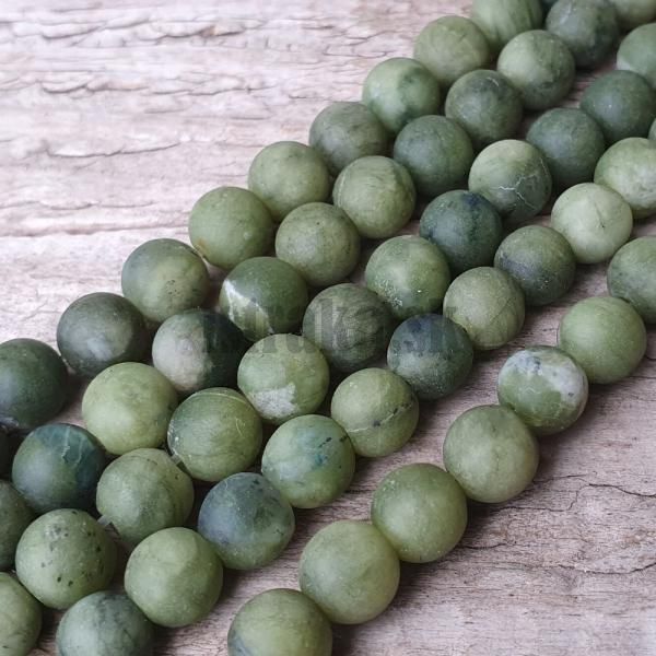 Jadeit Taiwan korlky 6mm matn nra