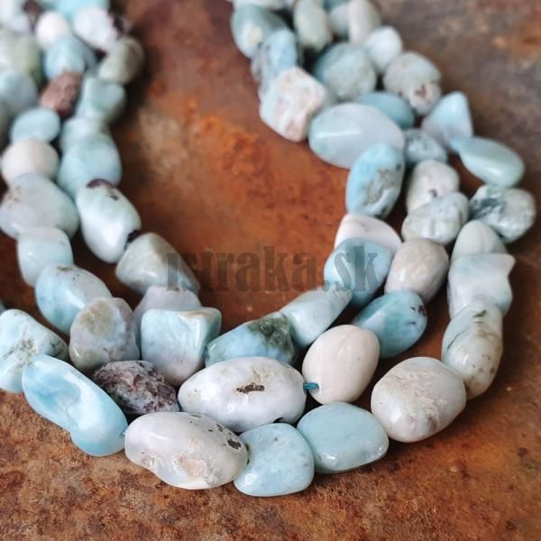 Larimar korlky nugety vie nra